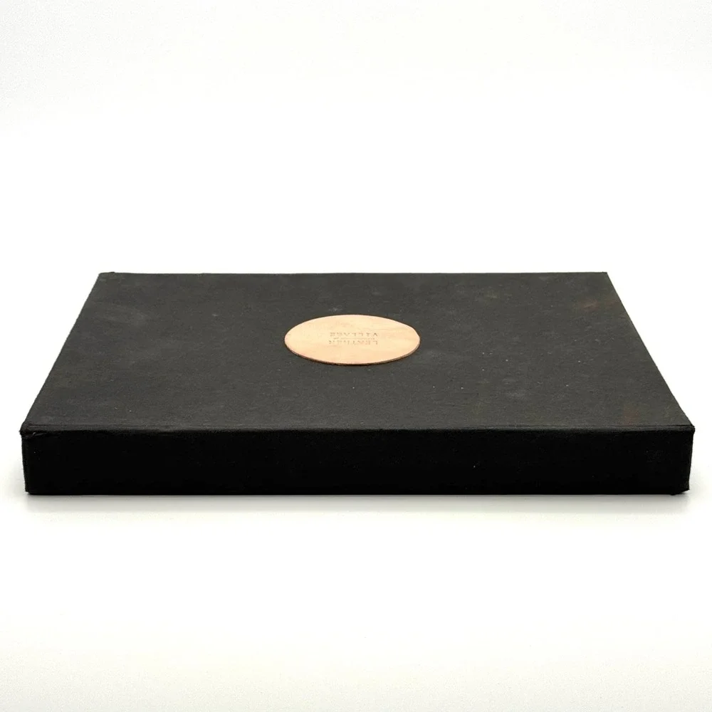 Leather Village Handmade Cotton Paper Deckle Edge Vintage Stationery Box New